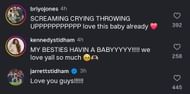 Comments on @izzysmokenix's IG post